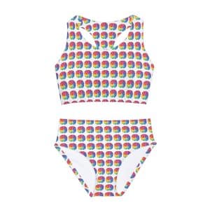 Brain Girls Two Piece Swimsuit (AOP)